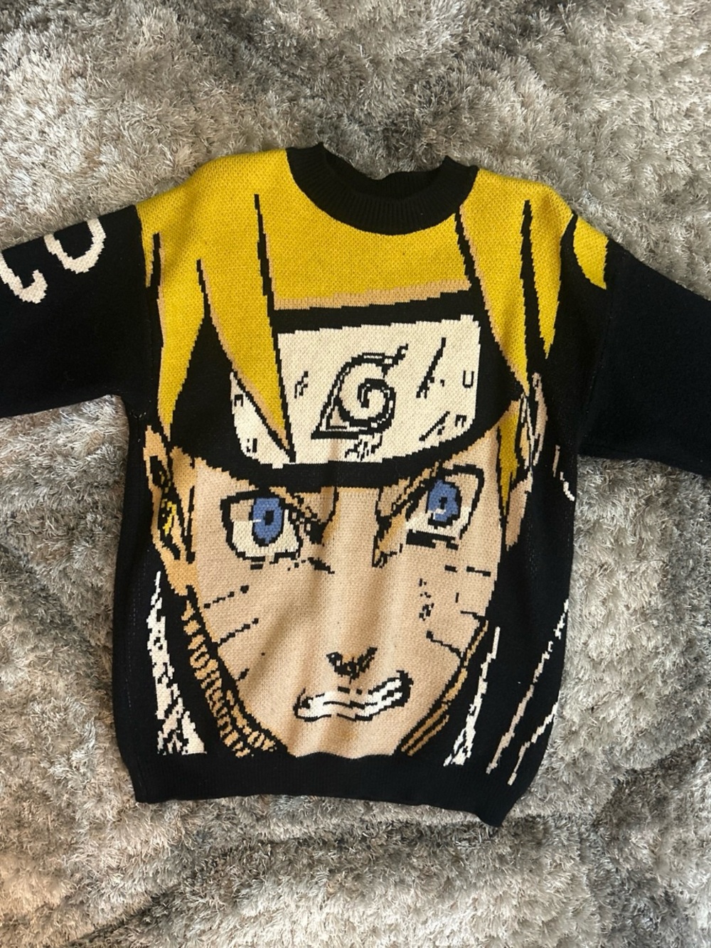 Naruto Graphic Knit Sweater